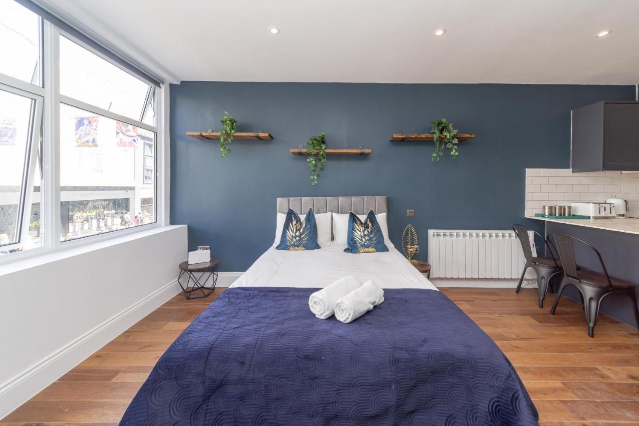 2Cq*Morden Studio Flat *Moments Away From Brighton Seafront Exterior foto