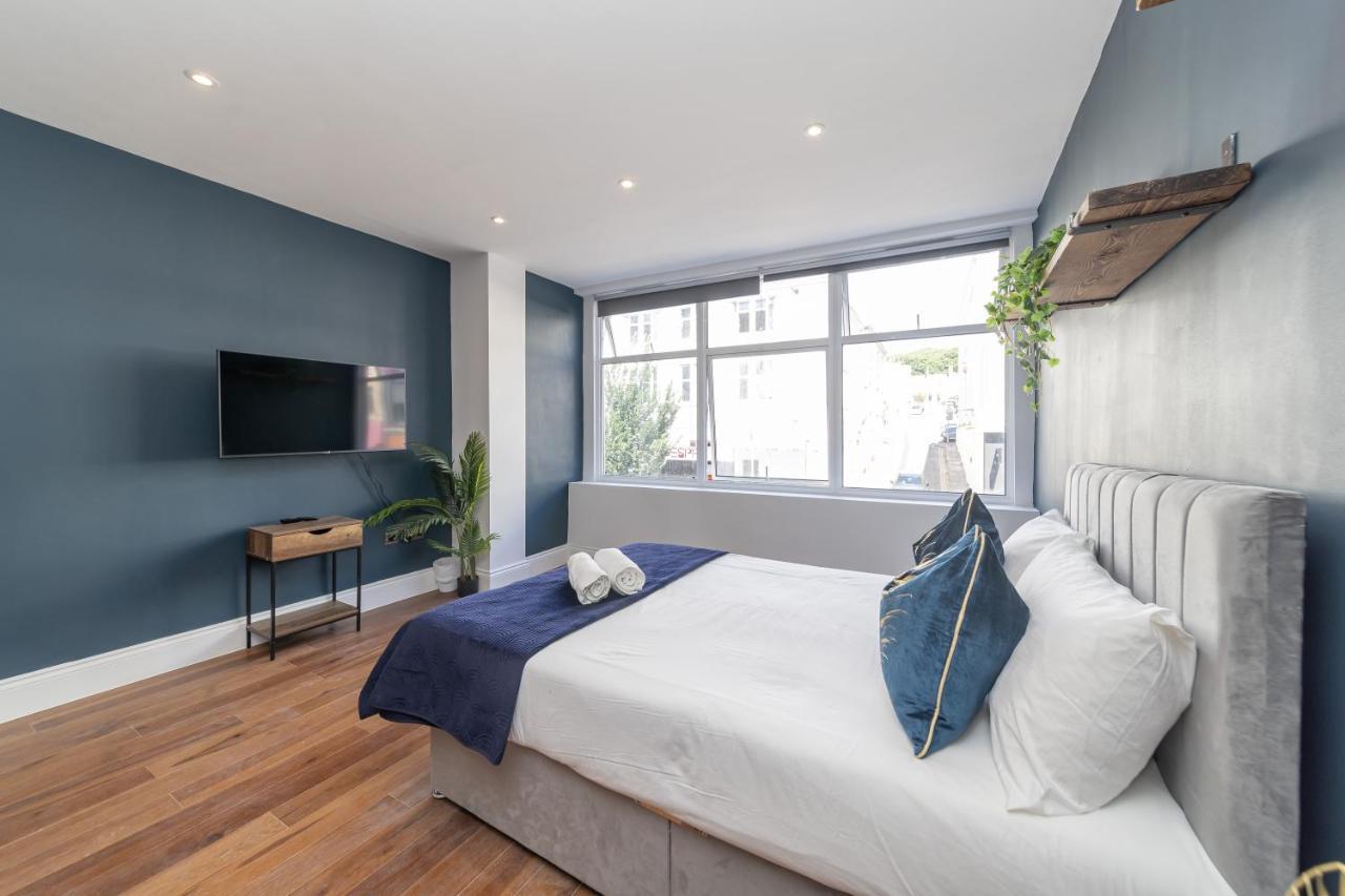 2Cq*Morden Studio Flat *Moments Away From Brighton Seafront Exterior foto