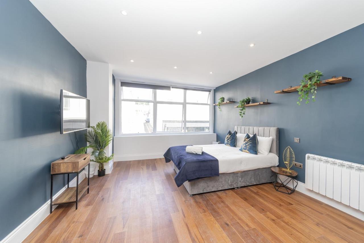 2Cq*Morden Studio Flat *Moments Away From Brighton Seafront Exterior foto